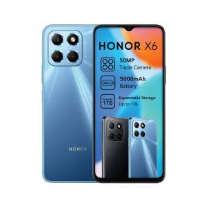 Honor x6 in blue