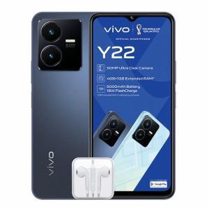 Vivo Y22 in blue