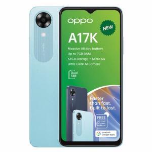 Oppo A17K in Blue